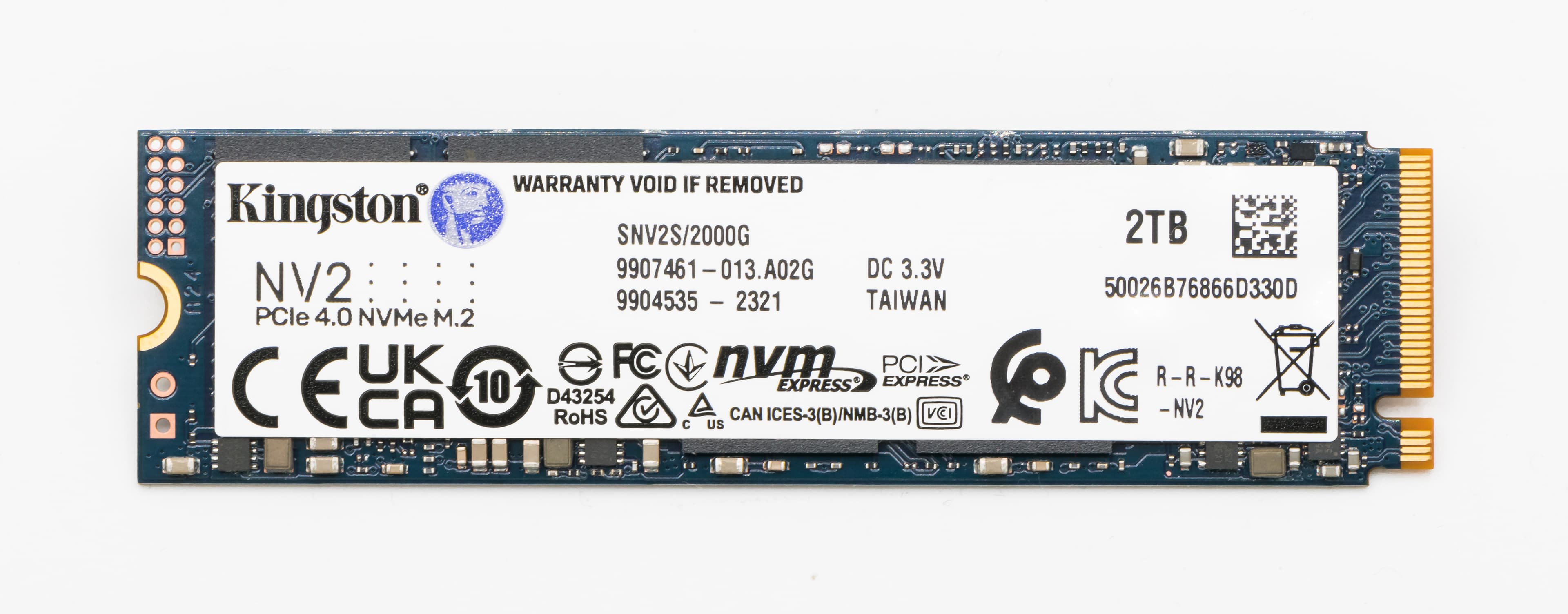 Kingston NV2 2TB NVMe SSD