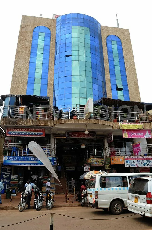 Building entrance — E-Tower, Kampala