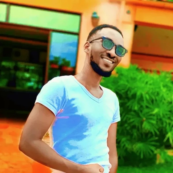 Portrait of Agaba Geofrey, owner of Online Tech Uganda