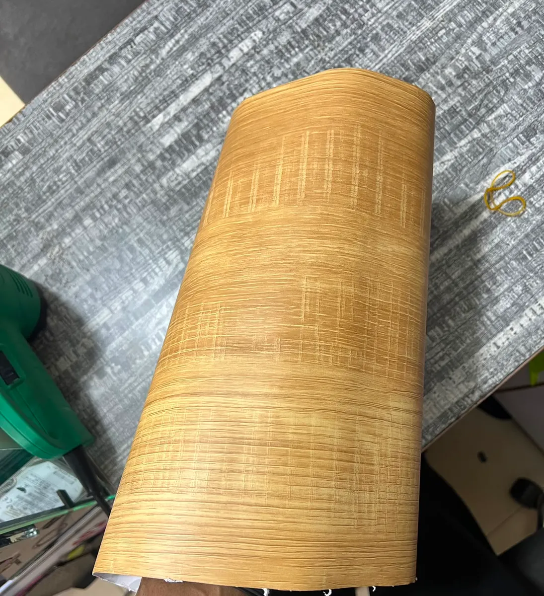 Laptop Skin — Light Oak Wood — view 2